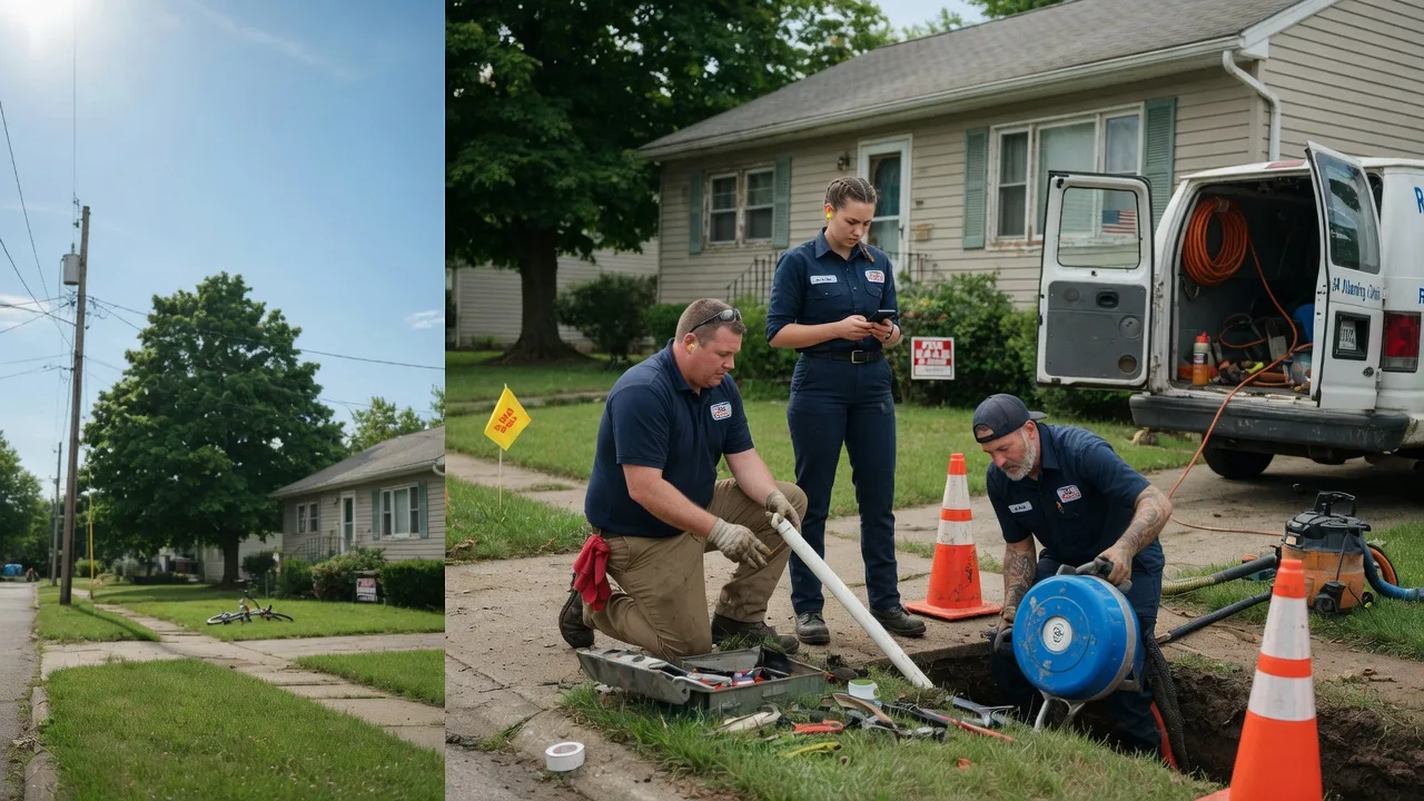 Sewer Line Repair in Burlington, OK near me